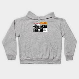 Lets burn stage Kids Hoodie